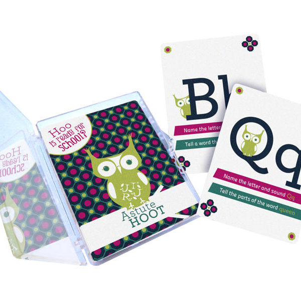 Hoo is Ready for School? flash cards