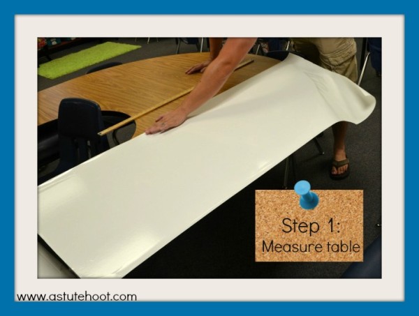 Use this dry erase table to promote active engagement during small group instruction.