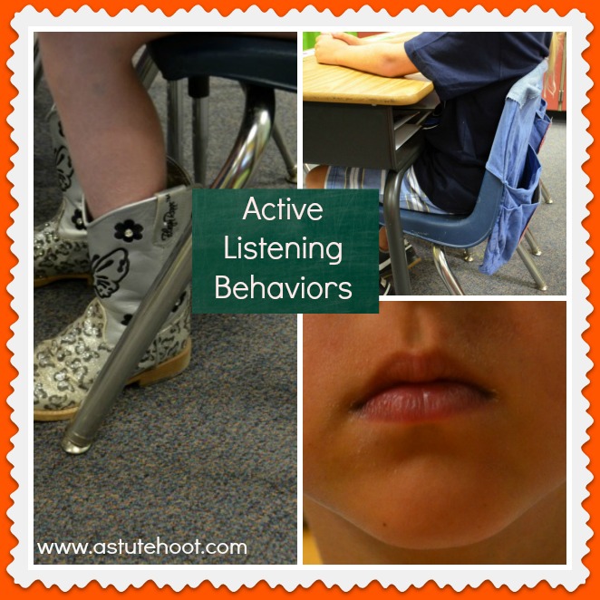 active listening behaviors collage