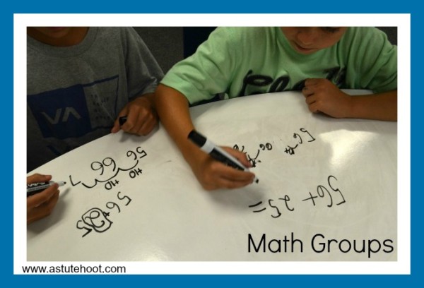 Use this dry erase table to promote active engagement during small group instruction.