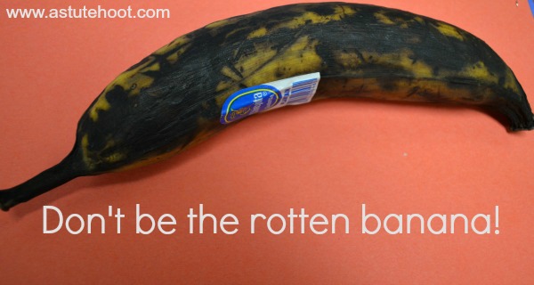 rotten banana