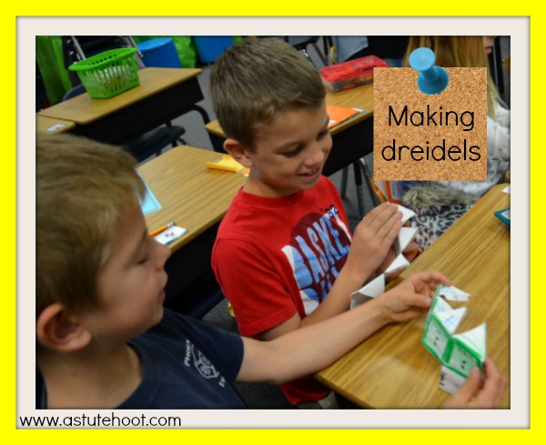 Making dreidels