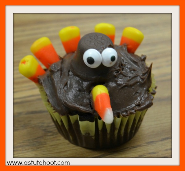 turkey cupcake 1