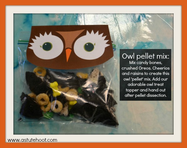 Owl pellet mix