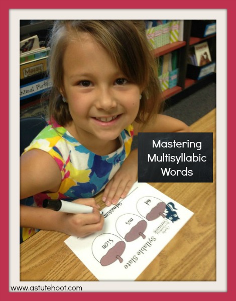 Mastering Multisyllabic Words