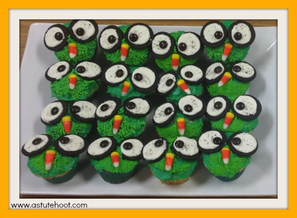 Owl cupcake