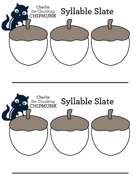 Syllable Slates