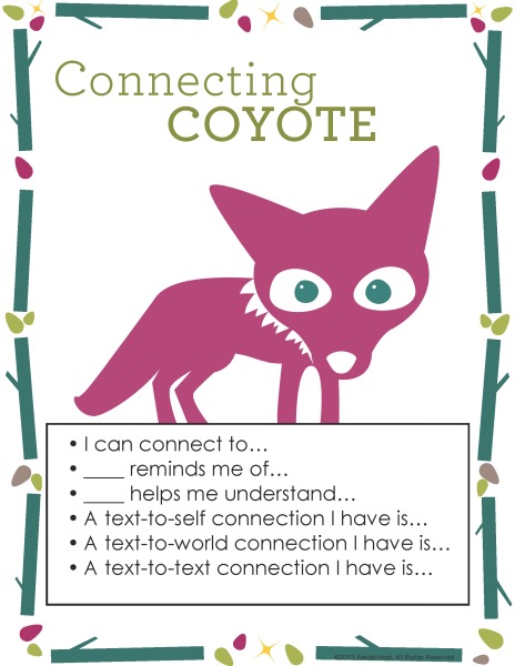 Chloe Connecting Coyote Anchor Chart