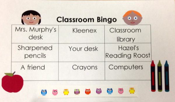 Classroom Bingo