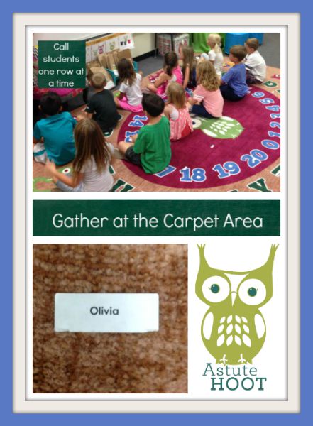 Gather at the carpet area collage