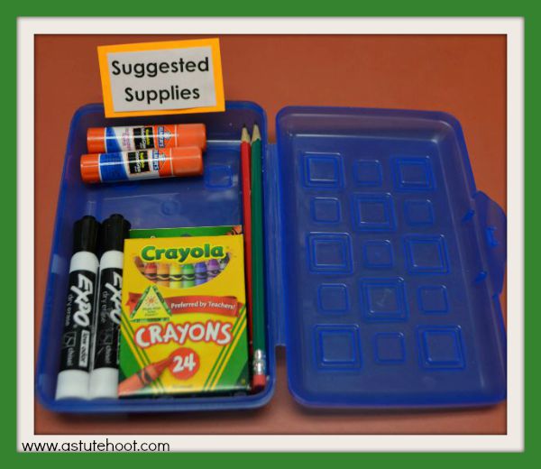 suggested supplies 2