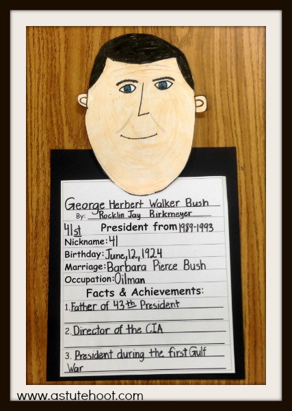 George Bush completed report